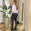 Blusa Manga Longa Feminina Tricot Estampada - Fernanda Ramos Store