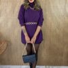 fernandaramosstore com br blusao tricot com gola manga longa roxo