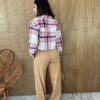 fernandaramosstore com br camisa cropped feminina manga longa xadrez rose 3