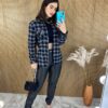 fernandaramosstore com br camisa feminina manga longa flanelada xadrez preta 1