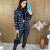 fernandaramosstore com br camisa feminina manga longa flanelada xadrez preta