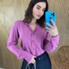 fernandaramosstore com br camisa feminina social viscolinho lilas