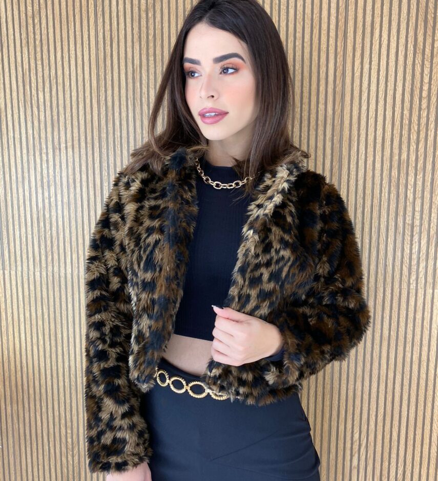 fernandaramosstore com br casaco feminino manga longa animal print