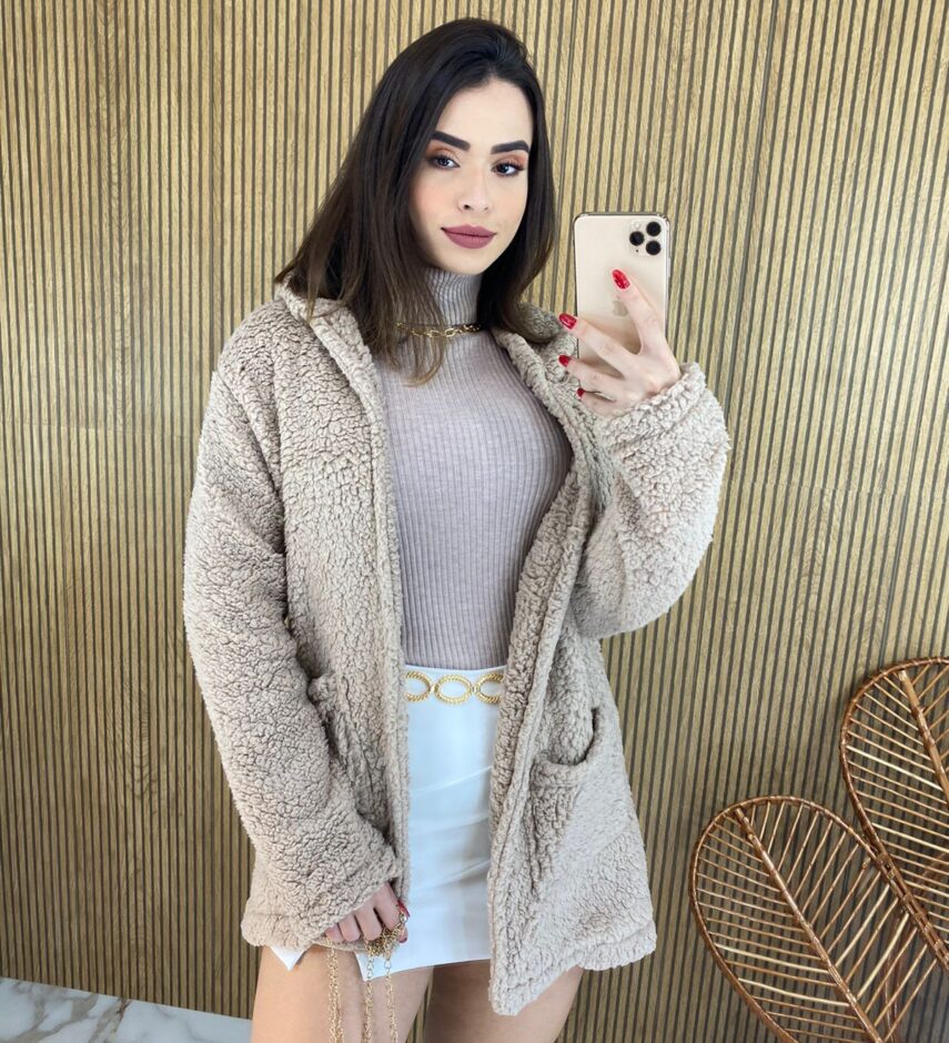 fernandaramosstore com br casaco manga longa feminino teddy bege