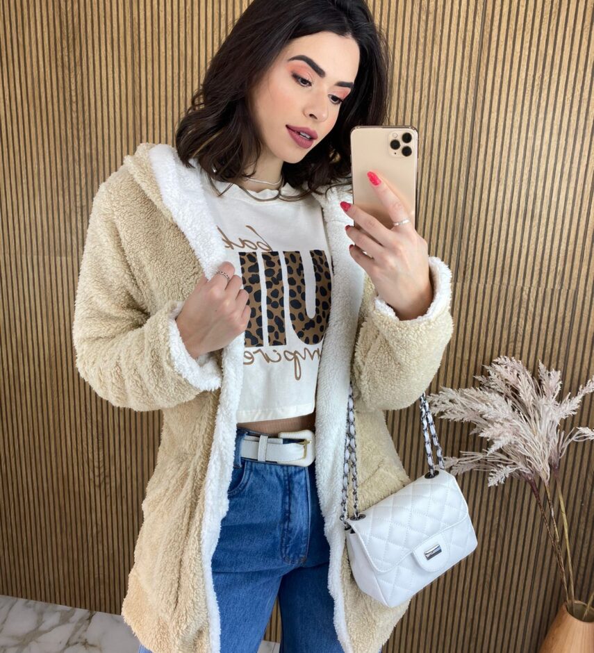fernandaramosstore com br casaco manga longa feminino teddy dupla face bege e branco 13