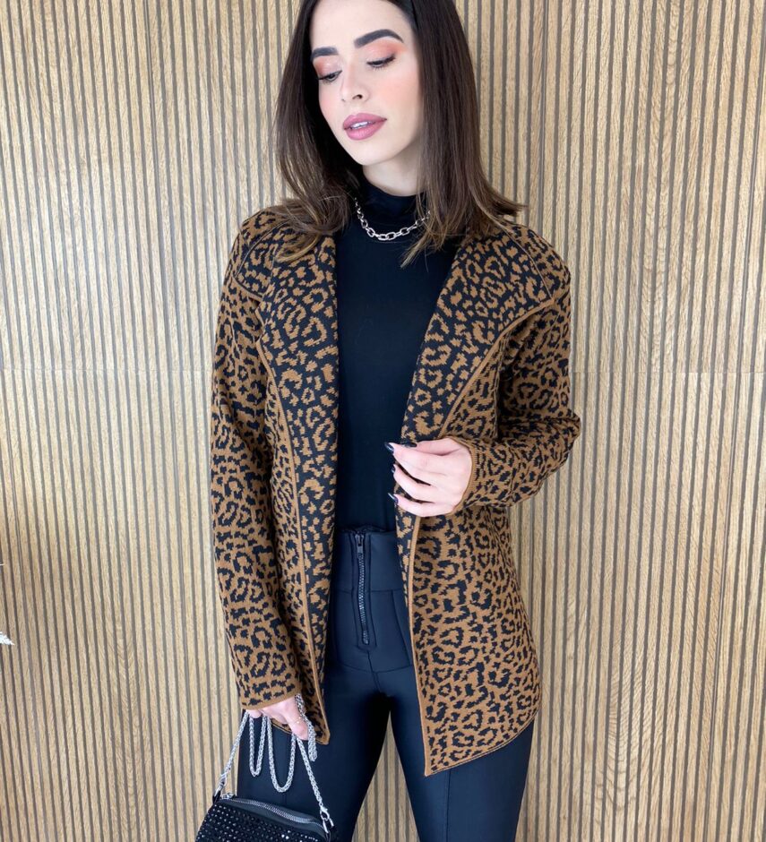 fernandaramosstore com br casaco manga longa feminino tricot animal print 4
