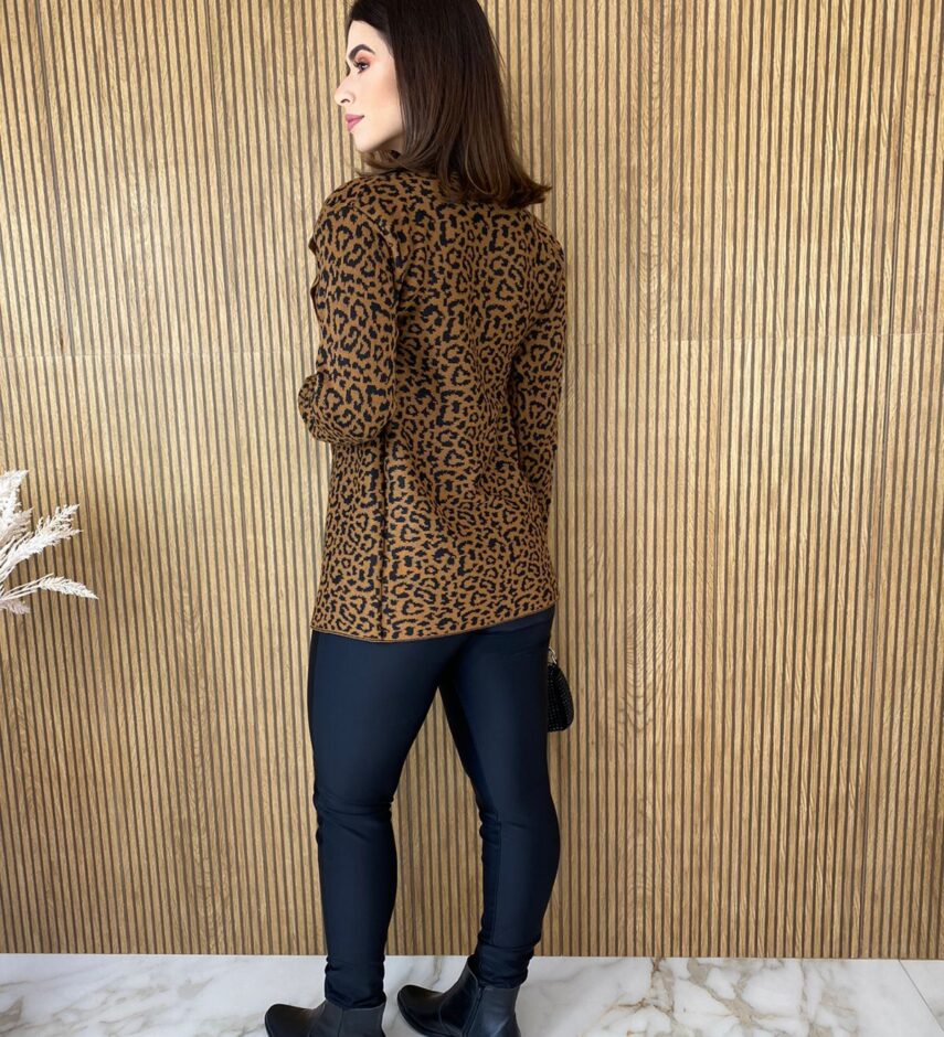 fernandaramosstore com br casaco manga longa feminino tricot animal print 5