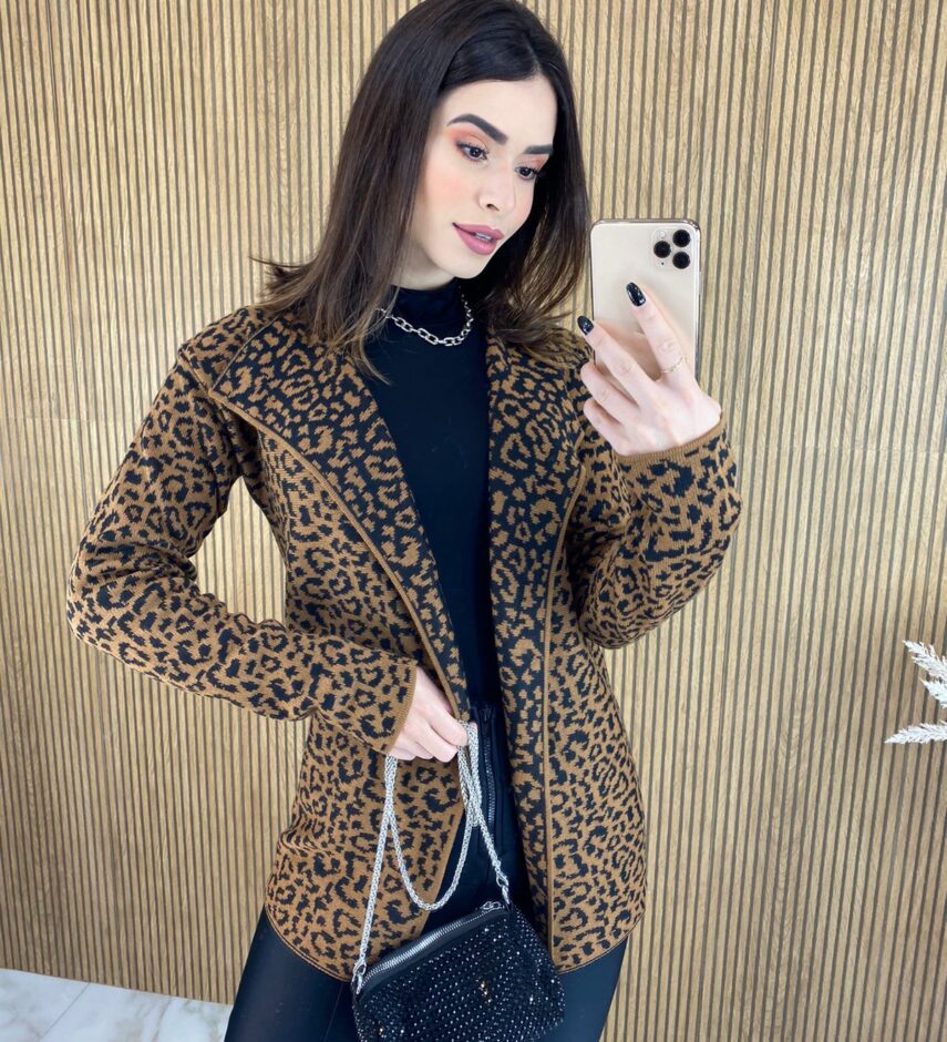 fernandaramosstore com br casaco manga longa feminino tricot animal print 7