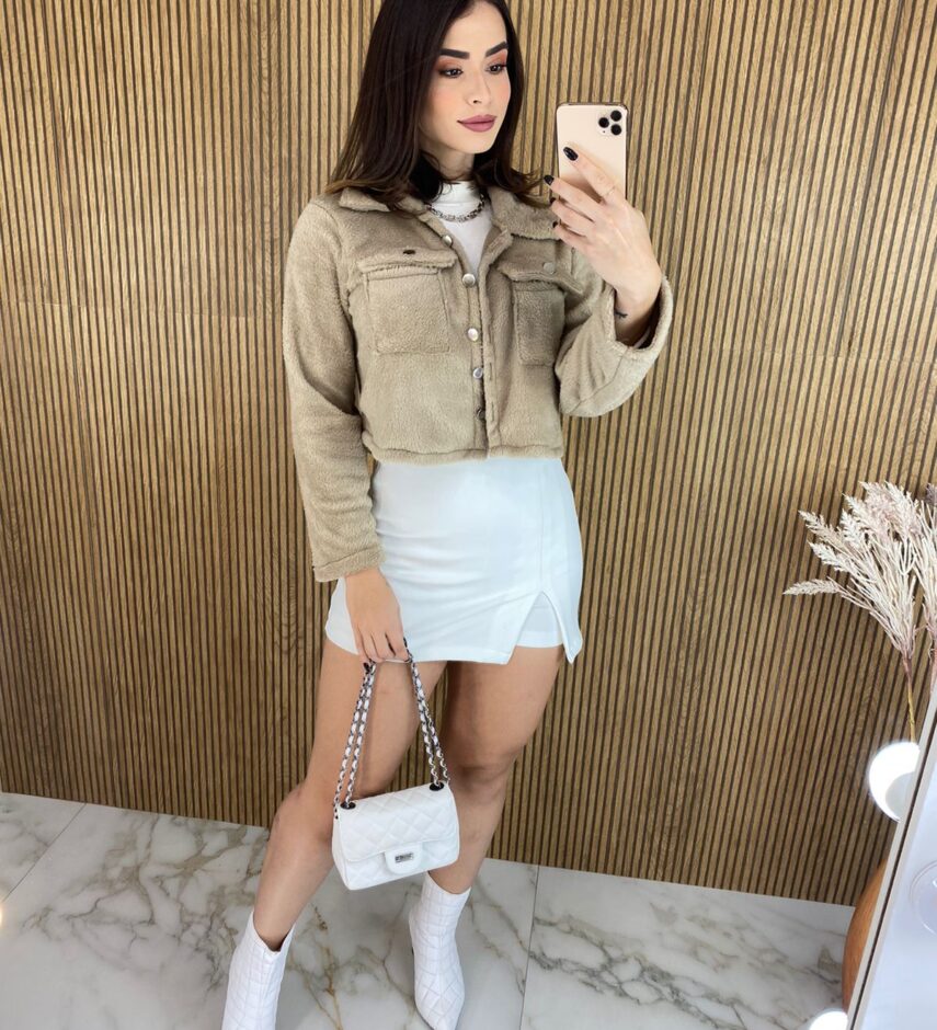 fernandaramosstore com br casaquinho feminino manga longa teddy bege 4