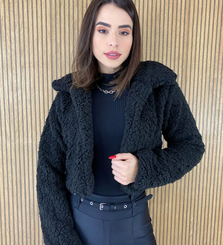 fernandaramosstore com br casaquinho teddy preto 1