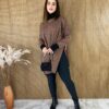 fernandaramosstore com br poncho feminino tricot estampado cacharrel