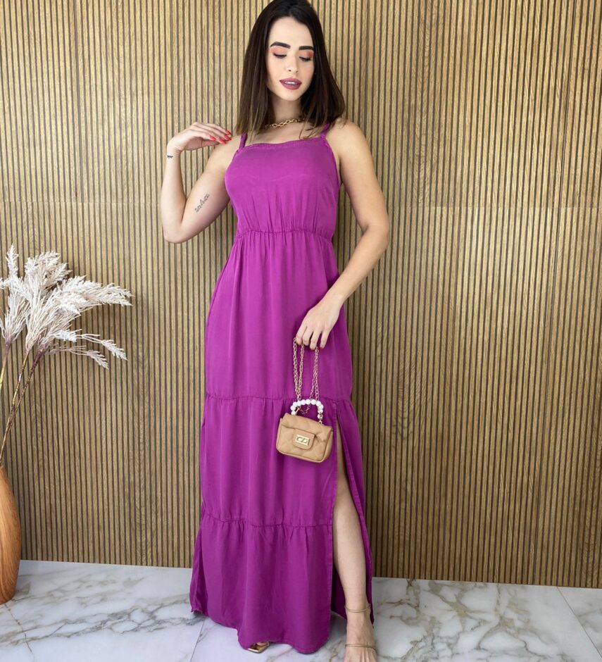 fernandaramosstore com br vestido longo fucsia com fenda 2