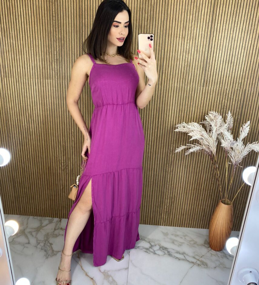 fernandaramosstore com br vestido longo fucsia com fenda