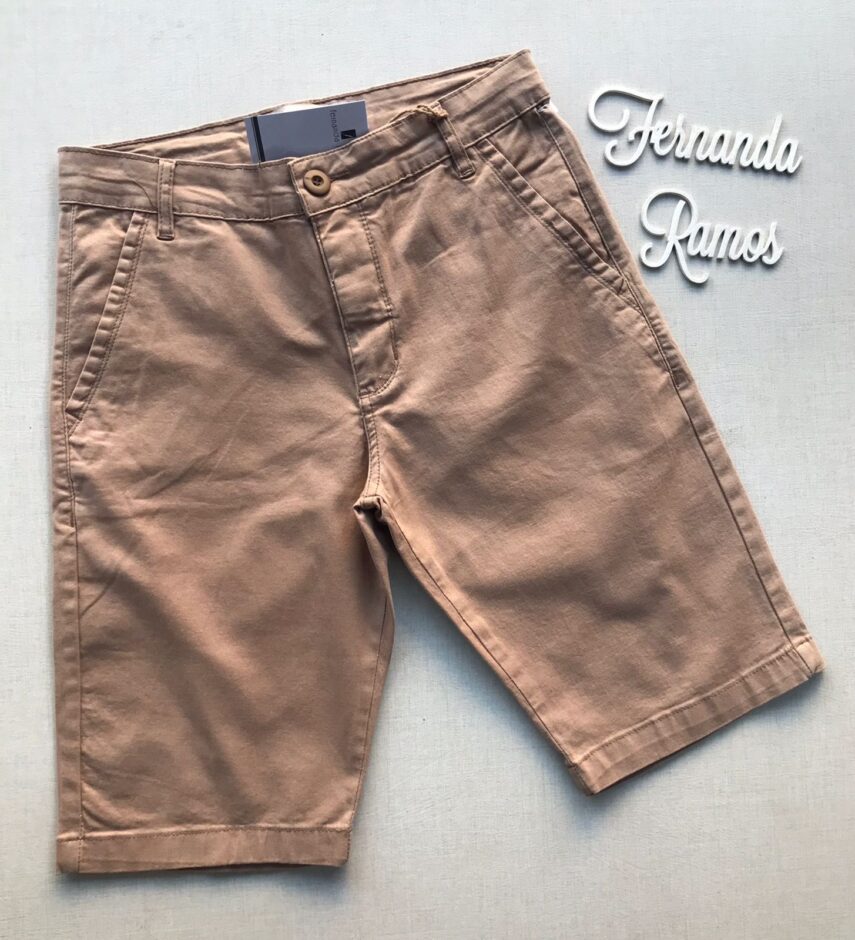 fernandaramosstore com br bermuda masculina esporte fino bege