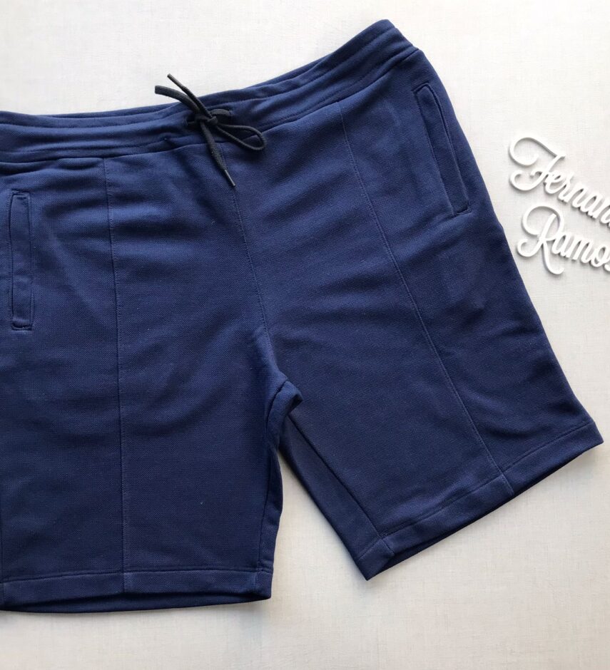 fernandaramosstore com br bermuda masculina moletom azul marinho