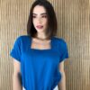 fernandaramosstore com br blusa feminina manga curta babado na manga azul 3