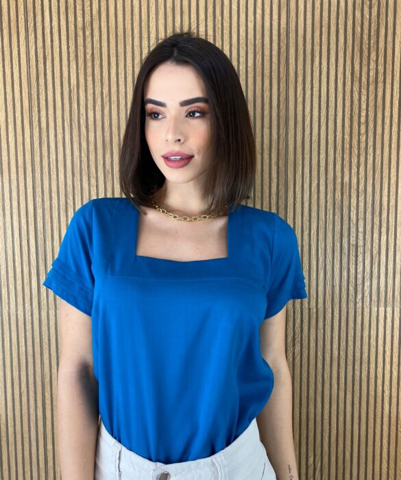 fernandaramosstore com br blusa feminina manga curta babado na manga azul 3