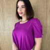 fernandaramosstore com br blusa feminina manga curta botao na manga fucsia 8