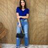 fernandaramosstore com br blusa manga bufante com detalhe em renda canelada azul bic 2