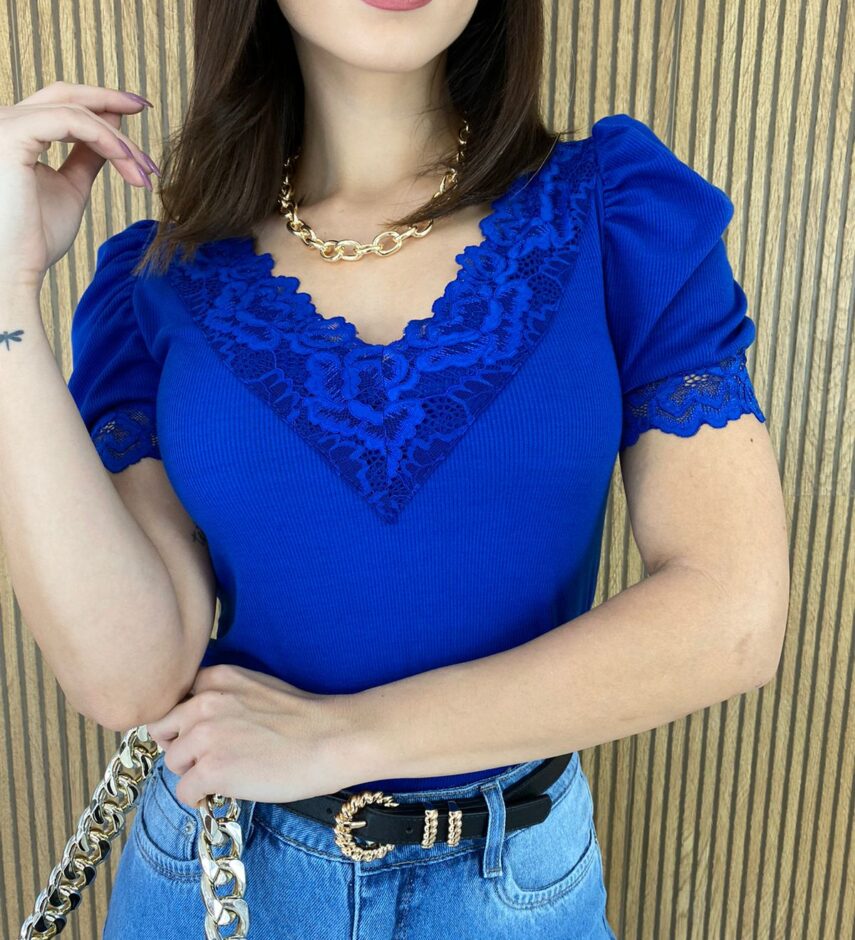 fernandaramosstore com br blusa manga bufante com detalhe em renda canelada azul bic 7