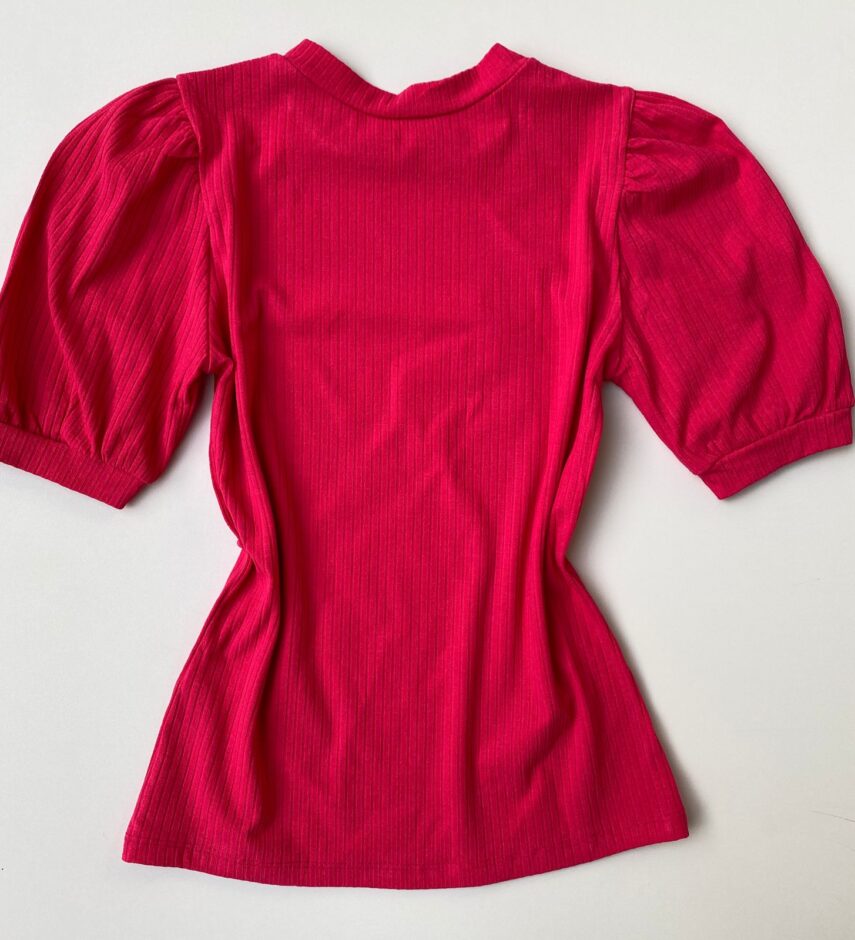 fernandaramosstore com br blusa manga curta canelada manga bufante pink 1