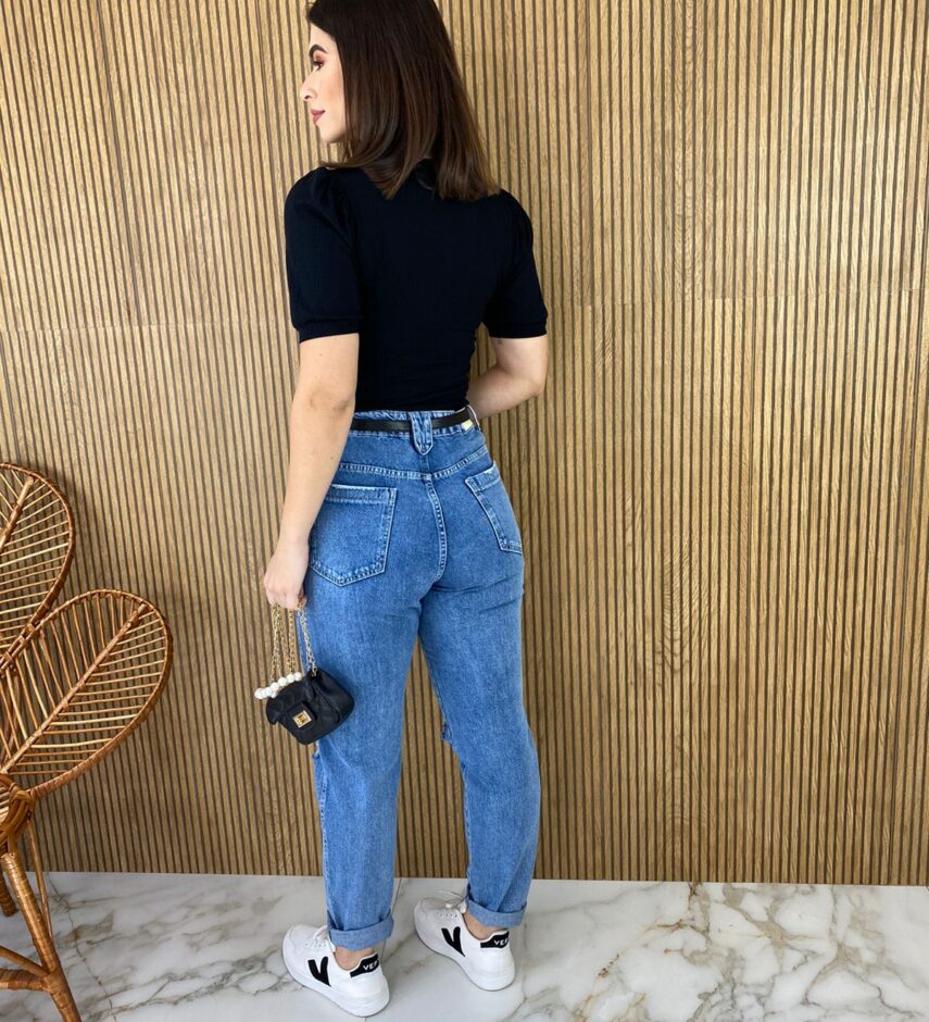fernandaramosstore com br blusa manga curta canelada manga bufante preta 1