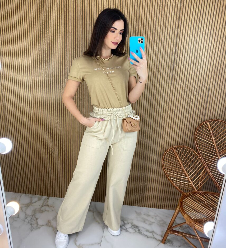 fernandaramosstore com br calca feminina moletom com bolso frontal amarracao preta copia