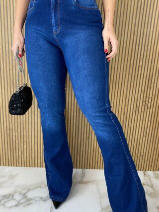 Calça Jeans Feminina Flare 26833 - Fernanda Ramos Store