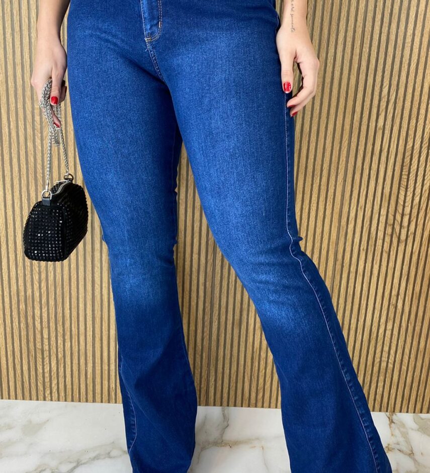 Calça Jeans Feminina Flare 26833 - Fernanda Ramos Store