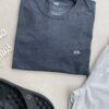 Camiseta Masculina Basic Cinza Escuro - Fernanda Ramos Store