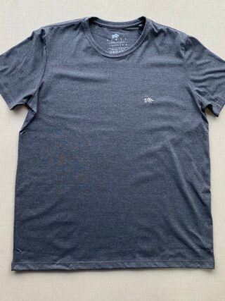 Camiseta Masculina Basic Cinza Escuro - Fernanda Ramos Store