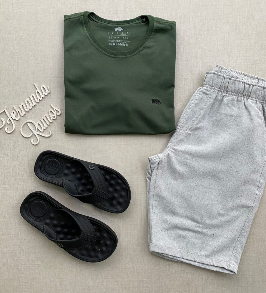 fernandaramosstore com br camiseta masculina basic verde militar