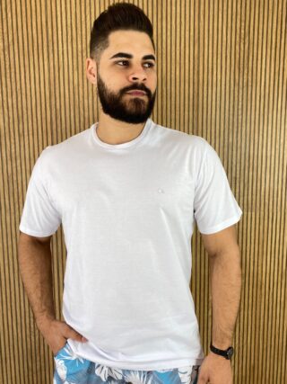 Camiseta Masculina Ogochi Básica Branca 0001 - Fernanda Ramos Store