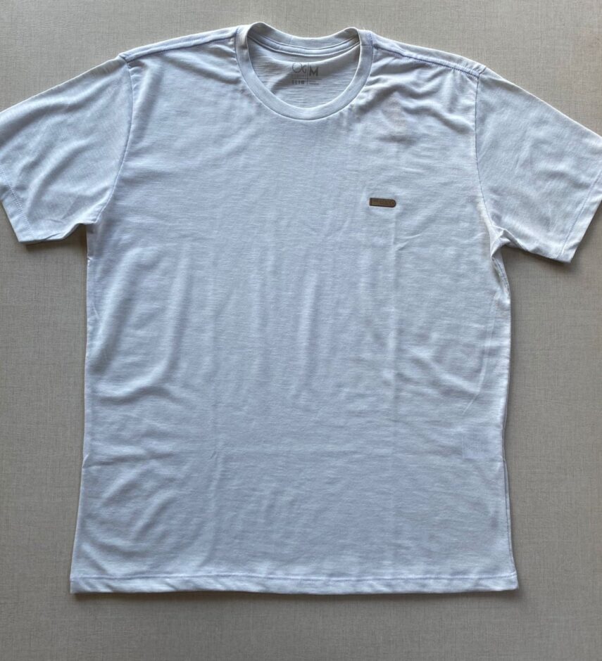 Camiseta Masculina Ogochi Básica Cinza Claro 0025 - Fernanda Ramos Store