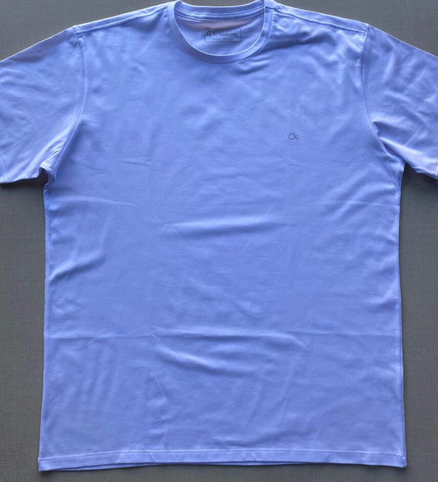 Camiseta Masculina Ogochi Básica Plus Branca 0001 - Fernanda Ramos Store