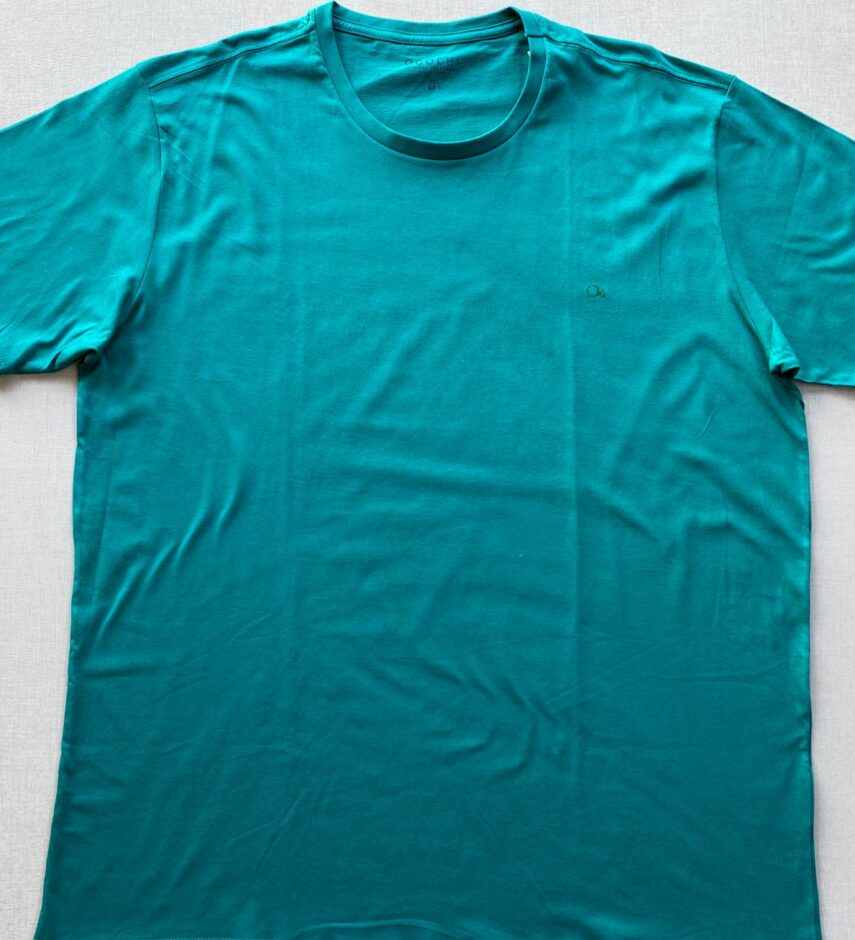 Camiseta Masculina Ogochi Básica Plus Verde 5424 - Fernanda Ramos Store