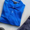 Camiseta Polo Casual Ogochi Azul Bic 8728 - Fernanda Ramos Store