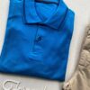 Camiseta Polo Casual Ogochi Azul Bic Gola Detalhe em Azul 0220 - Fernanda Ramos Store