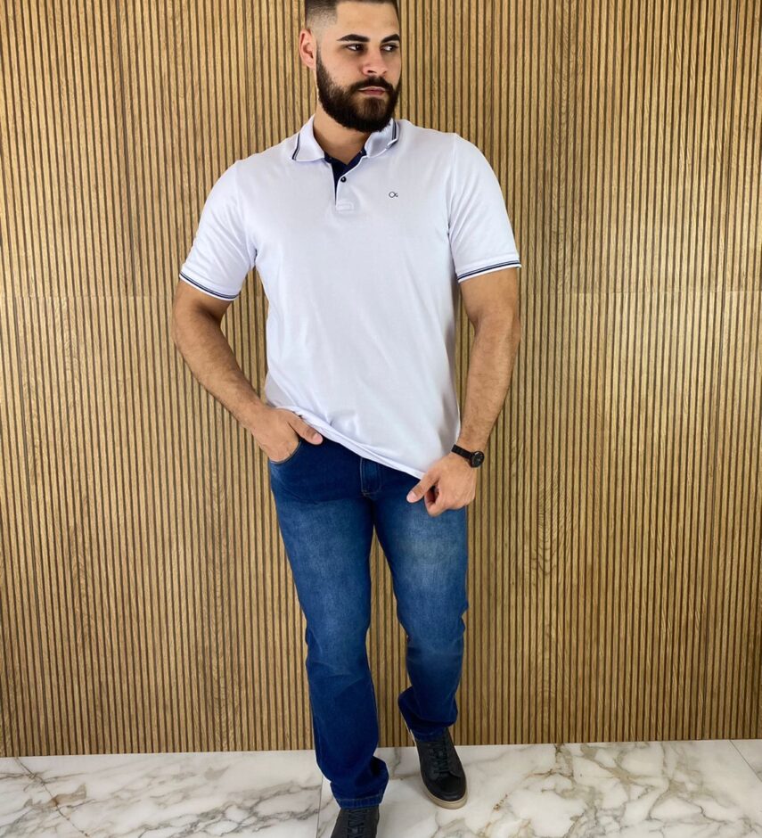 fernandaramosstore com br camiseta polo casual ogochi branca gola detalhe em preto 0001 6