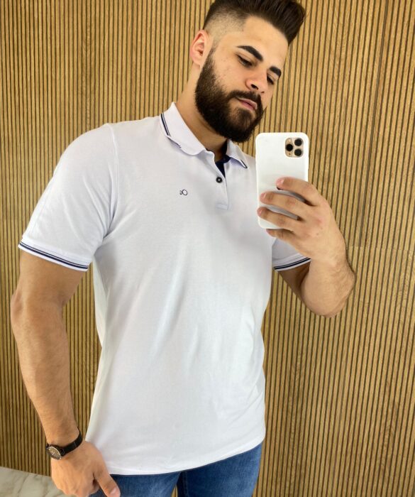 fernandaramosstore com br camiseta polo casual ogochi branca gola detalhe em preto 0001 8