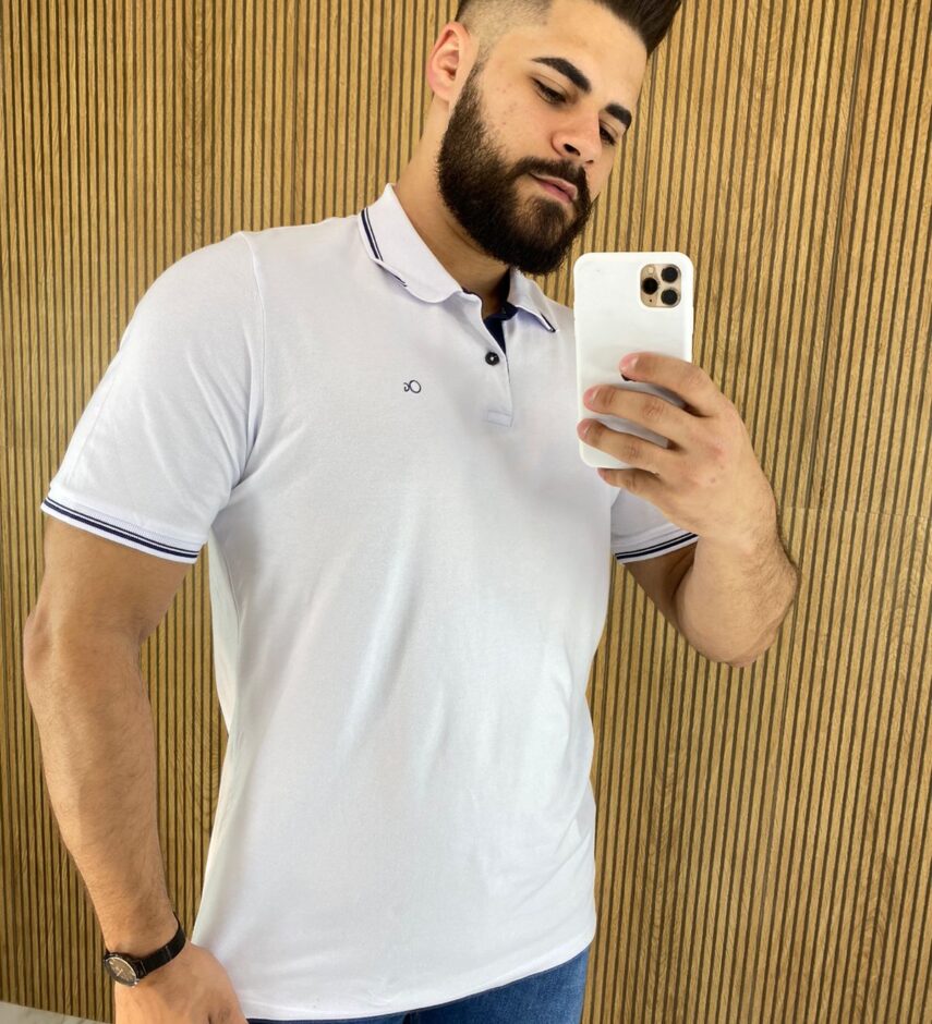 fernandaramosstore com br camiseta polo casual ogochi branca gola detalhe em preto 0001 8
