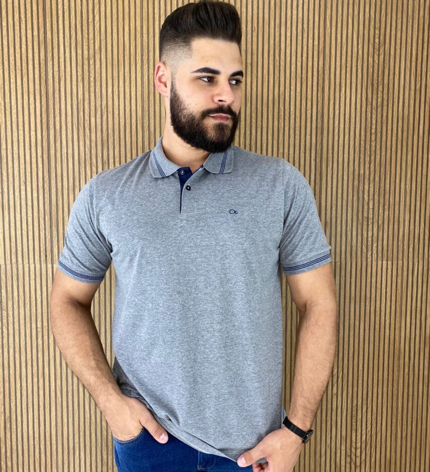 fernandaramosstore com br camiseta polo casual ogochi cinza 0164 8