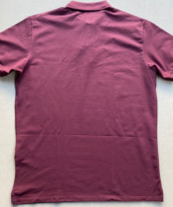 Camiseta Polo Casual Ogochi Plus Marsala 0193 - Fernanda Ramos Store