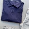 Camiseta Polo Casual Ogochi Plus Azul Marinho 0004 - Fernanda Ramos Store