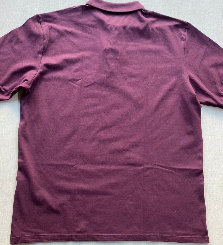 Camiseta Polo Casual Ogochi Plus Vinho 0041 - Fernanda Ramos Store