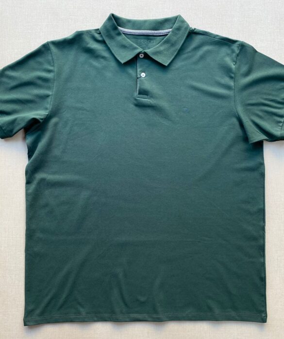 Camiseta Polo Casual Ogochi Plus Verde 4906 - Fernanda Ramos Store