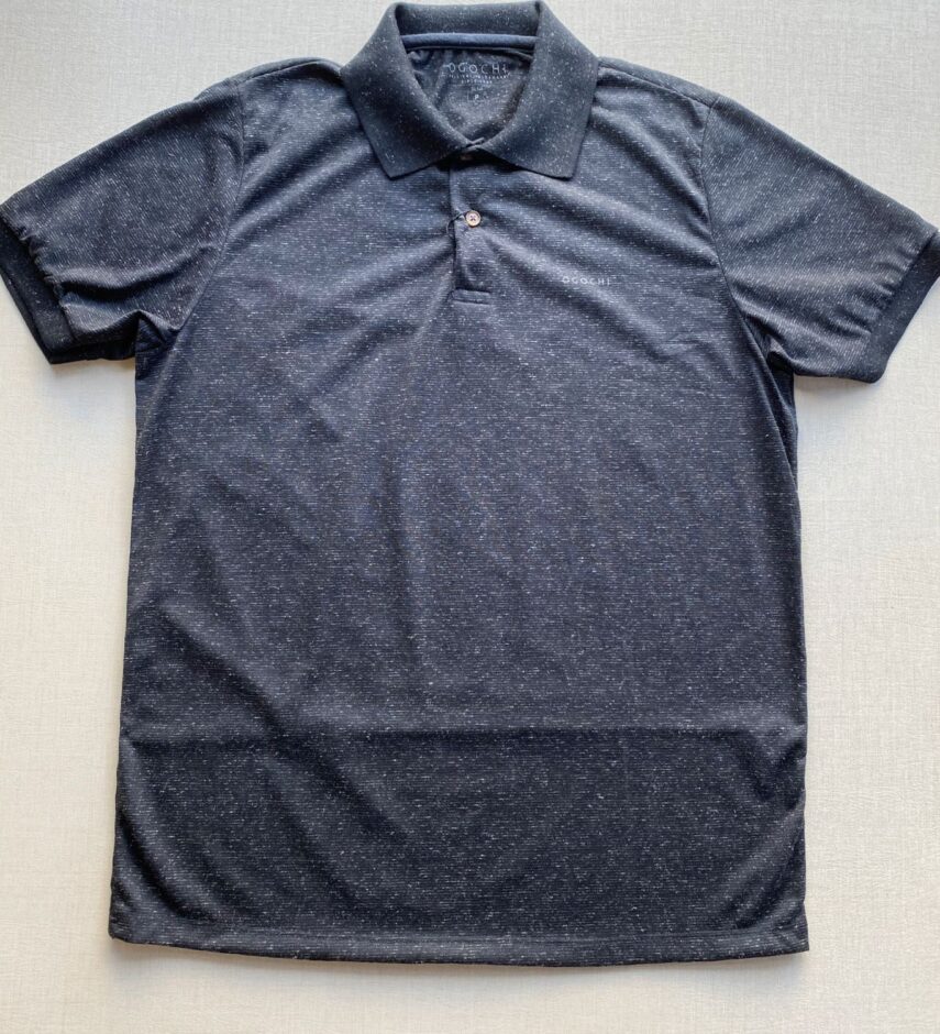 Camiseta Polo Casual Ogochi Preto Mesclado 0005 - Fernanda Ramos Store