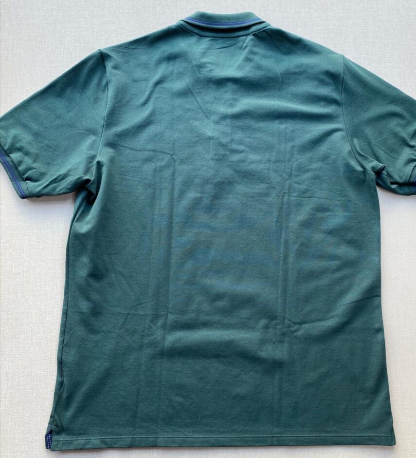 fernandaramosstore com br camiseta polo casual ogochi verde gola detalhe em azul 0812 1