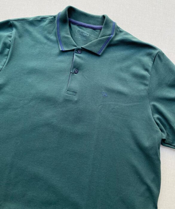 fernandaramosstore com br camiseta polo casual ogochi verde gola detalhe em azul 0812 2