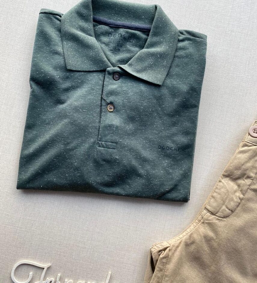 fernandaramosstore com br camiseta polo casual ogochi verde mesclado 0022 4